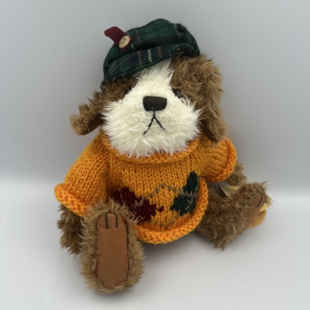 Brass Button Collectibles Pickford Bears "Augie" Dog of Friendship - Jointed